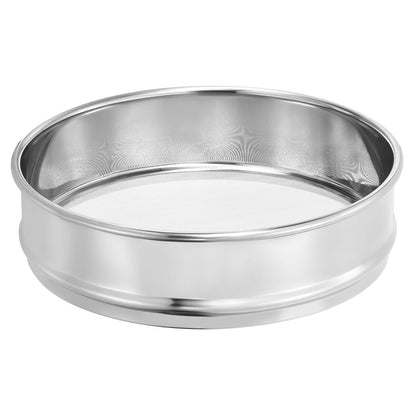 PATIKIL 40 Mesh Lab Sieve, 8" Diameter Test Sieve 304 Stainless Steel Wire Cloth (0.45mm) for Industrial Laboratory - Colors B