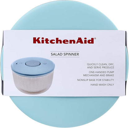 KitchenAid Universal Salad Spinner, 7.43 Quart, Charcoal Gray