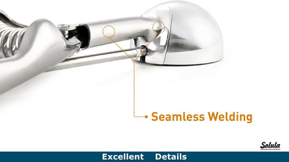 Professional 18/8 Stainless Steel Medium Cookie Scoop, Size 40