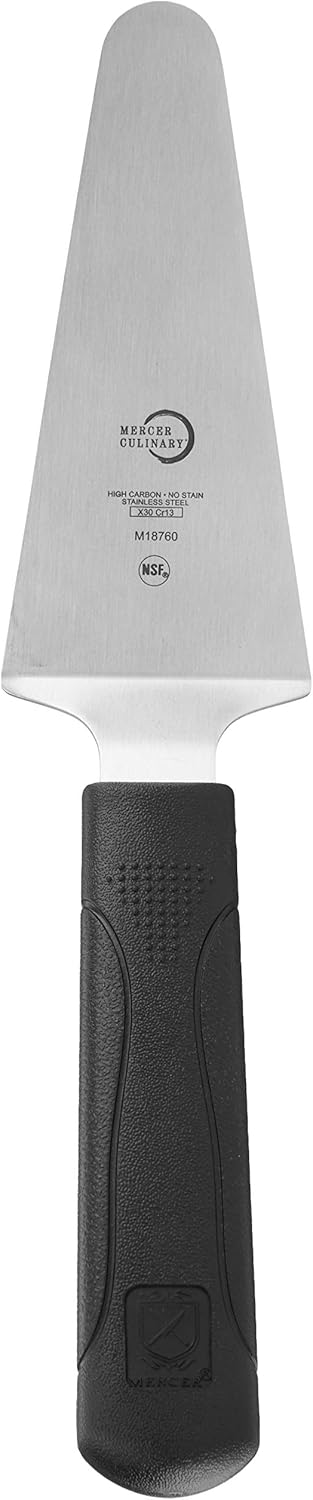 Mercer Culinary Millennia Bench Scraper, 5 7/8 Inch X 3 1/2 Inch Blade, Black Handle