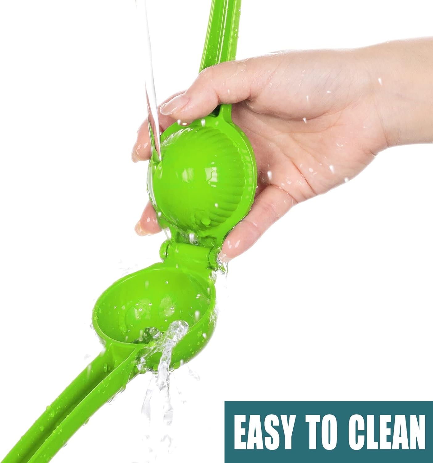 Y-ME Manual Juicer Citrus Lemon Squeezer, Fruit Juicer Lime Press Metal, Professional Hand Juicer Kitchen Tool(Yellow）