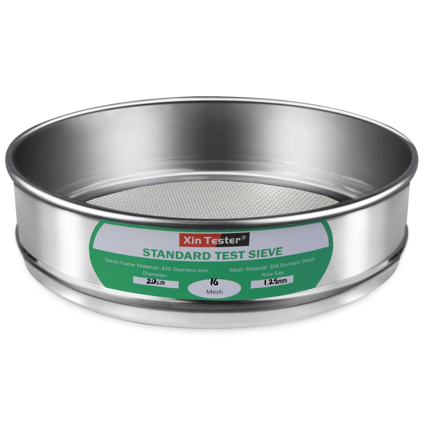 Xin Tester 325 mesh Standard Mesh Lab Sieves Laboratory Sample Test Analysis Sieve Dia 7.88 Inches
