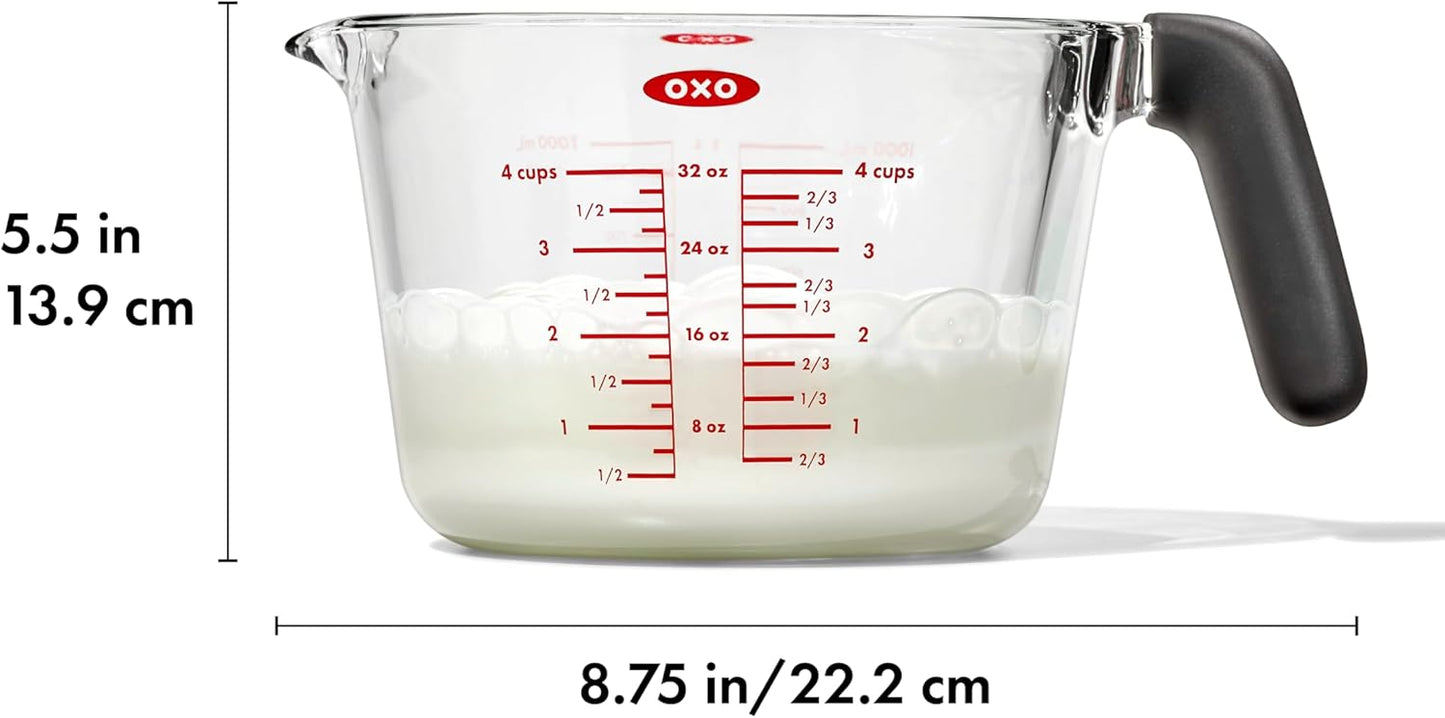 OXO Good Grips 4 Cup Glass Measuring Cup