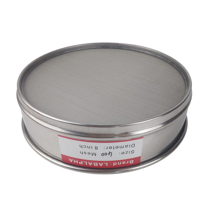 LABALPHA 120 Mesh Lab Sieves, #120 Mesh Test Sieve, 8'' Diameter, 304 Stainless Steel Wire Cloth (0.125mm)