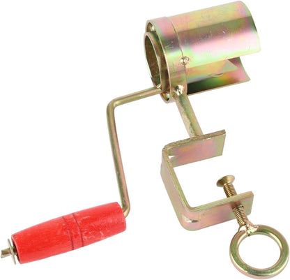 Hand Crank Corn Sheller Efficient Peeling Tool Firm Clamping Long Life Iron Material for Farms and Home
