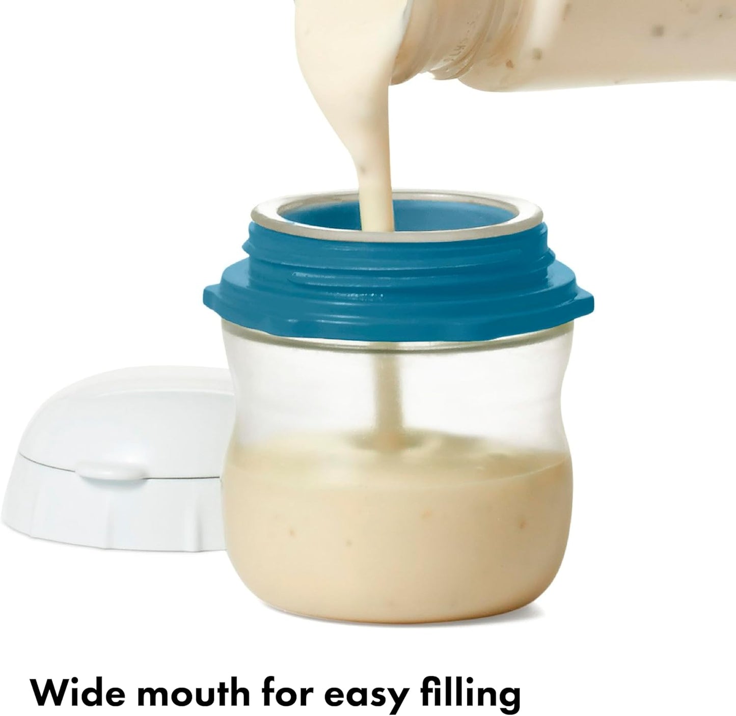 OXO Good Grips Prep and Go Silicone Squeeze Bottle 2 Pack - Ocean Blue