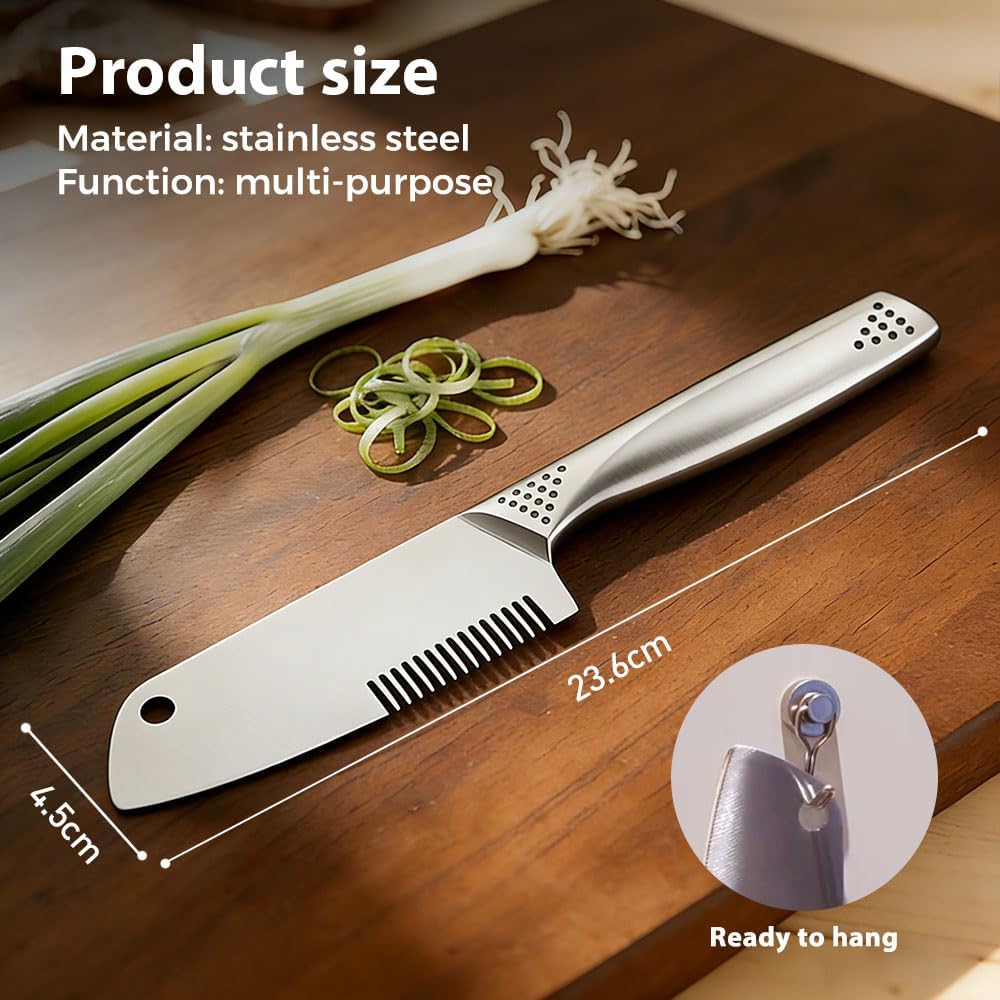 Stainless Steel Peeler, Handheld Multi-Purpose Julienne Vegetable Slicer Tool for Carrot, Cucumber with Comfort Handle & Hanging Hole (1PC)
