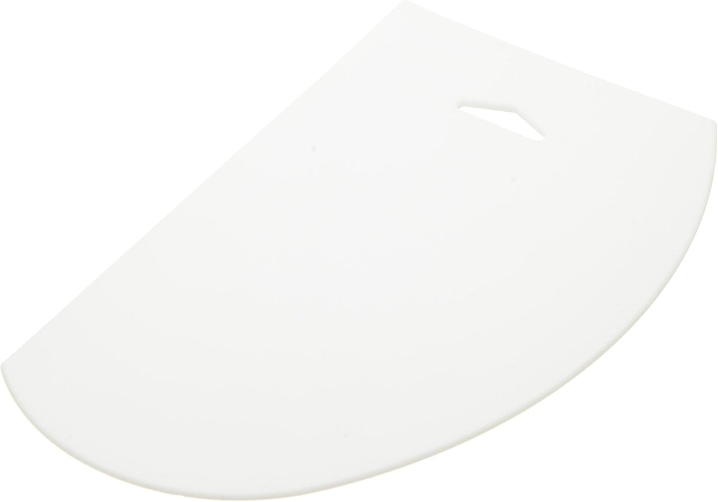 Ateco Large Plastic Bowl Scraper & Icing Smoother , White