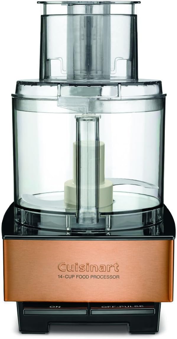 Cuisinart 7-Cup Pro Classic Food Processor, 600-Watt Motor, Vegetable Chopper & Blender for Mincing, Dicing, Shredding, Puree & Kneading Dough, DLC-10SYP1, White