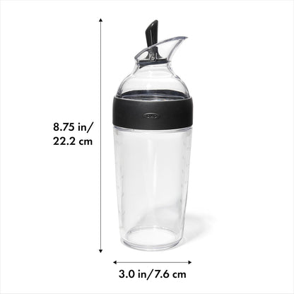 OXO Good Grips Little Salad Dressing Shaker + OXO Good Grips Salad Dressing Shaker Clear Large