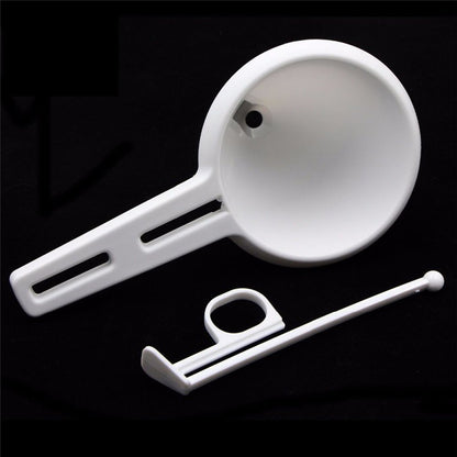 Daycount Pack of 2 Baking Tools Adjustable Icing Candy Funnel Chocolate Pastry Mold Batter Dispenser Cream Cookie Cupcake Pancake Muffin Funnel