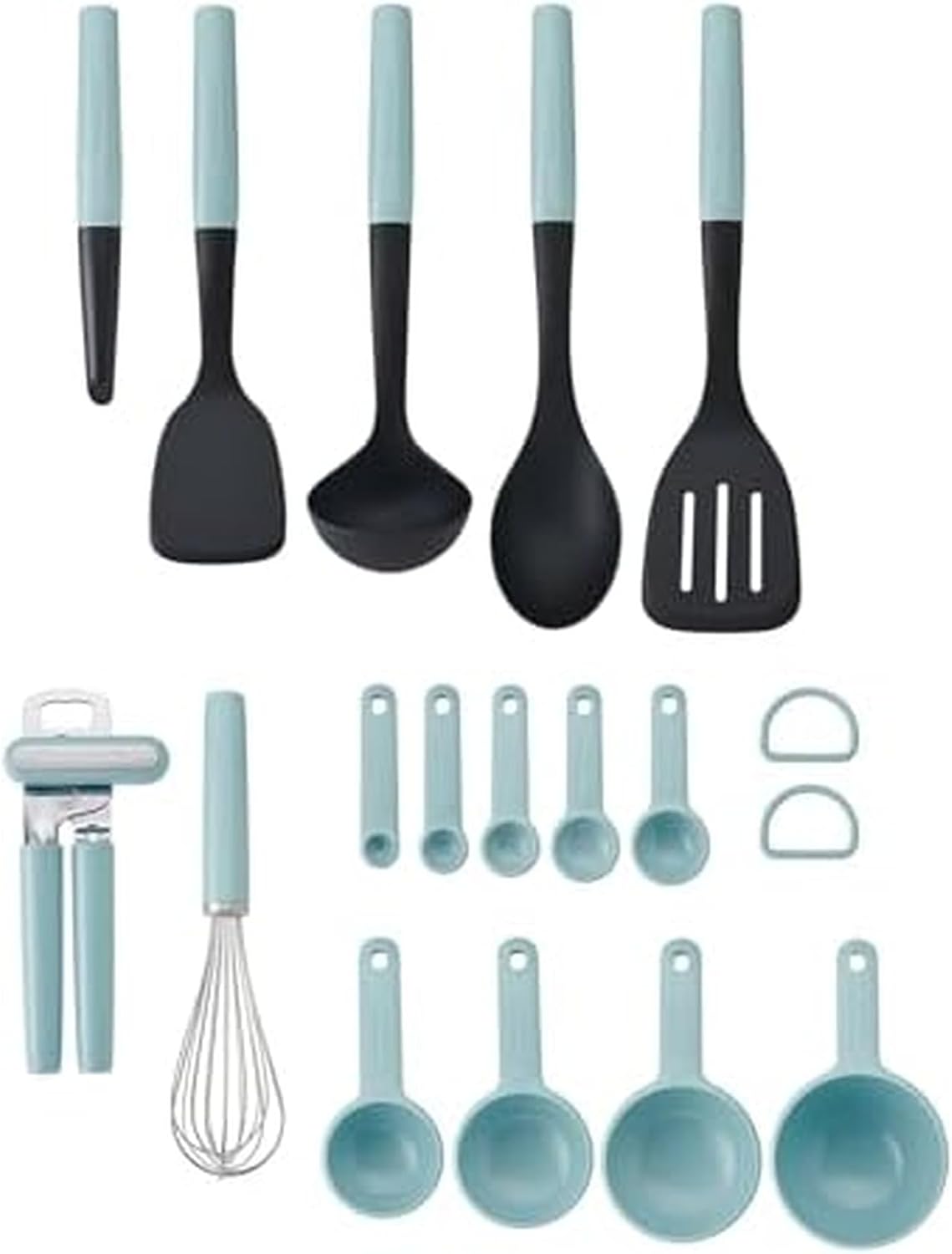 KitchenAid Classic Tool and Gadget Set, 15-Piece, Black