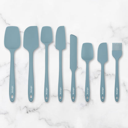Elihome Mini Silicone Basting Pastry Brush, Cooking Brush for Oil Sauce Butter Marinades, Food Brushes for BBQ Grill Kitchen Baking, Baster Brushes Pastries Cakes Meat Desserts, Food Grade, Dark Grey