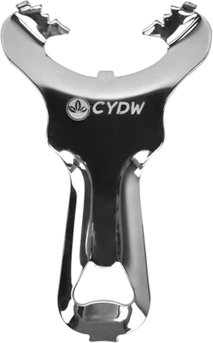 CYDW Mason Jar Opener Tool with Soft Touch Handle, No Lid Dents or Damage, Can Opener Manual Multi-Purpose, Easy Twist Manual Handheld Top Remover, Canning Supplies, Bottle Opener, Made for Lifetime