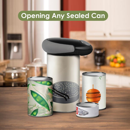 Fast Automatic Can Opener for Seniors, Fits All Can Sizes, Safe Smooth - Edge, Battery - Powered & Hands - Free, Automatic Can Opener Hands FreeI Deal for Seniors with Arthritis, Weak Hands & Kids
