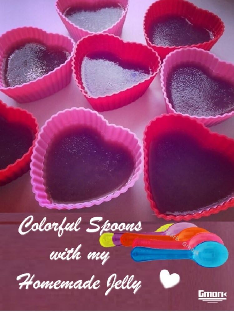 Extra Sturdy, Gmark 100pc 3" Taster Spoons Plastic Mini Spoons, Extra Sturdy, BPA Free, For Ice Cream, Dessert, White 1 Box Set GM1002F