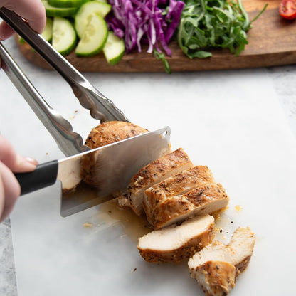 Rada Cutlery Chef’s Dicer Knife (R129), 5.25" Stainless Steel Blade, Silver Handle