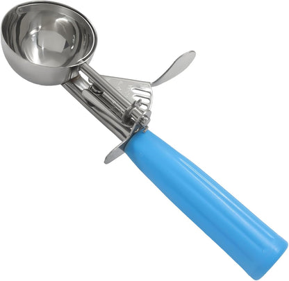 1pc Stainless Steel Ice Cream Scoop, 3.27oz Pink Cookie & Cupcake Scoop, Heavy Duty Muffin Scoop for Portion Control, Cookie Dough, Batter Dispensing