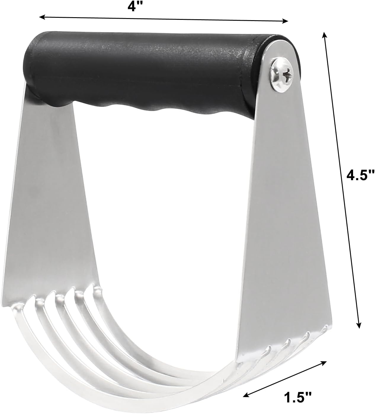 Dough Blender Stainless Steel Pastry Cutter Kitchen Butter Cutter for Mixing Flour and Butter Professional Baking Tool