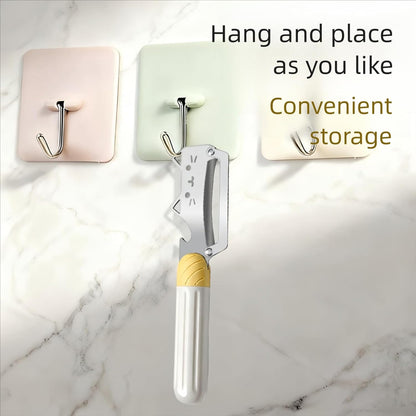 Vegetable Peeler Sharp Stainless Steel Blades for Veggie Potato Sugarcane Pumpkin Papaya Peeling Tool
