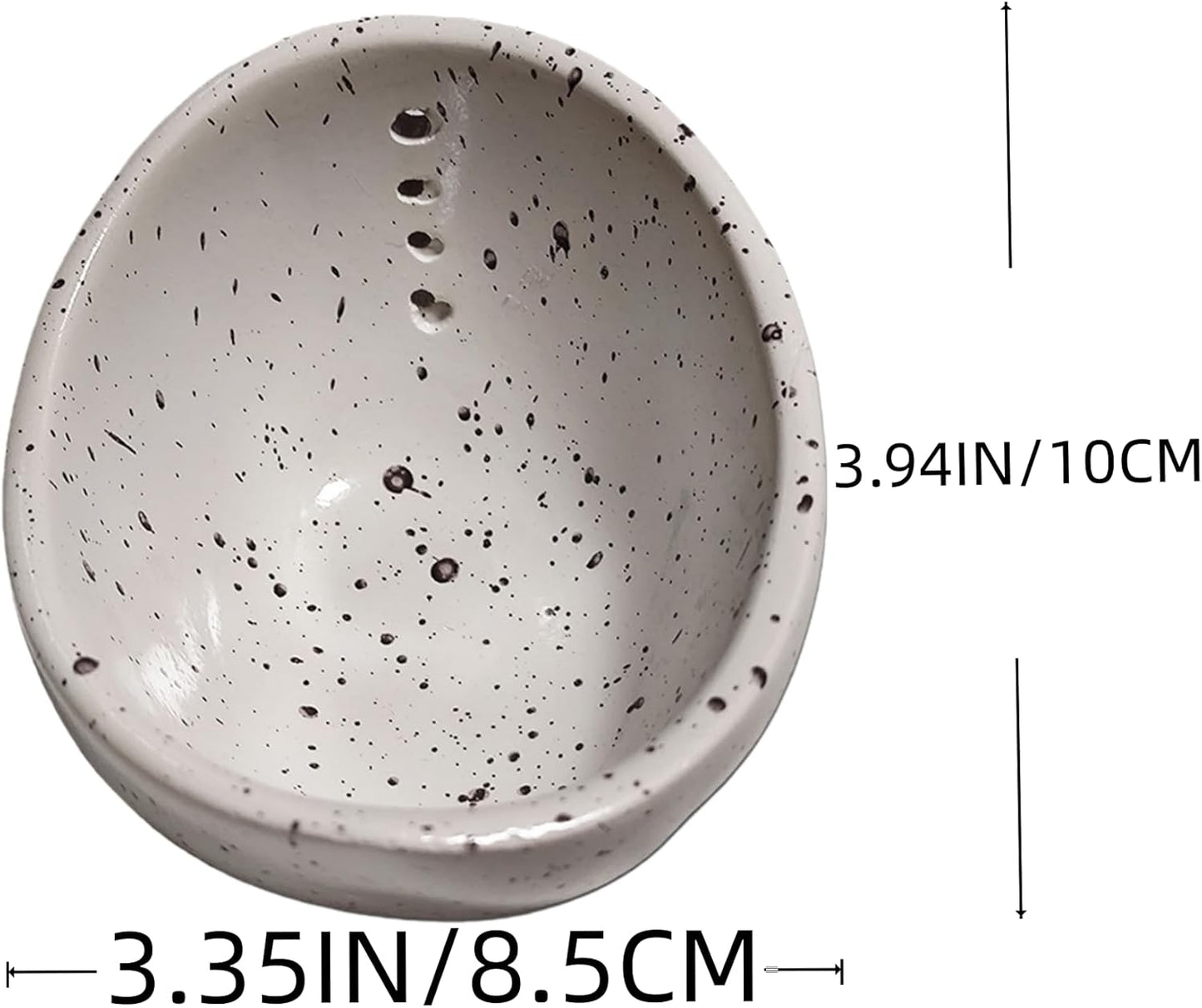 2026 Latest Herb Stripper Pottery Bowl Cutter Tool: Stripping Ceramic Fresh Herbs Kale Striper Cilantro Cutting Razor Gifts Herbalists Peeler Shredder Chopper Clay Copper Small Cup Grater (BLUE)