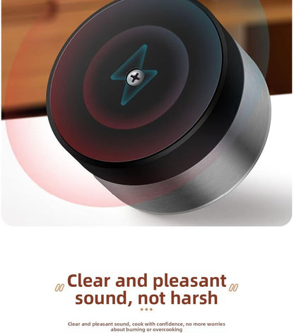 Mechanical Kitchen Timer with Magnetic Back, Visual Time Management Timer for Cooking, Baking, Classroom and Home Use