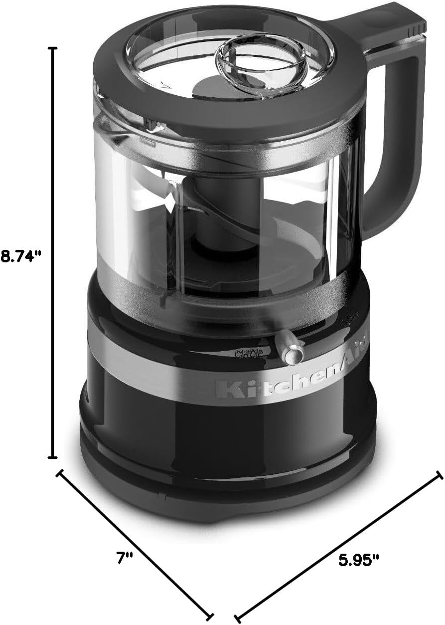 KitchenAid 3.5 Cup Food Chopper KFC3516CU, Contour Silver