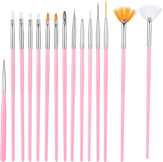30 Pcs Pastry Painting Brushes Cake Decorating Brushes Food Safe Cake Paint-Brushes Pink Fondant Sugar Cookie Painting-Brushes Supplies Multiple Function Fondant Brush for Baking