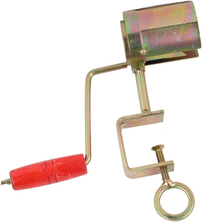 Hand Crank Corn Sheller Efficient Peeling Tool Firm Clamping Long Life Iron Material for Farms and Home