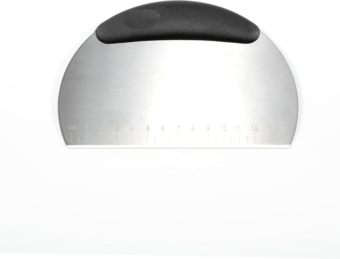 Stainless Steel Pastry Scraper/Bench Scraper Chopper, Best as Pizza and Dough Cutter 4PCS (green)