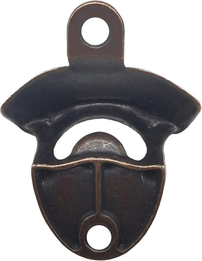 ROYHOO 12PCS Wall Mounted Bottle Opener Vintage Beer Bottle Opener Suitable for Bars KTV Hotels Homes