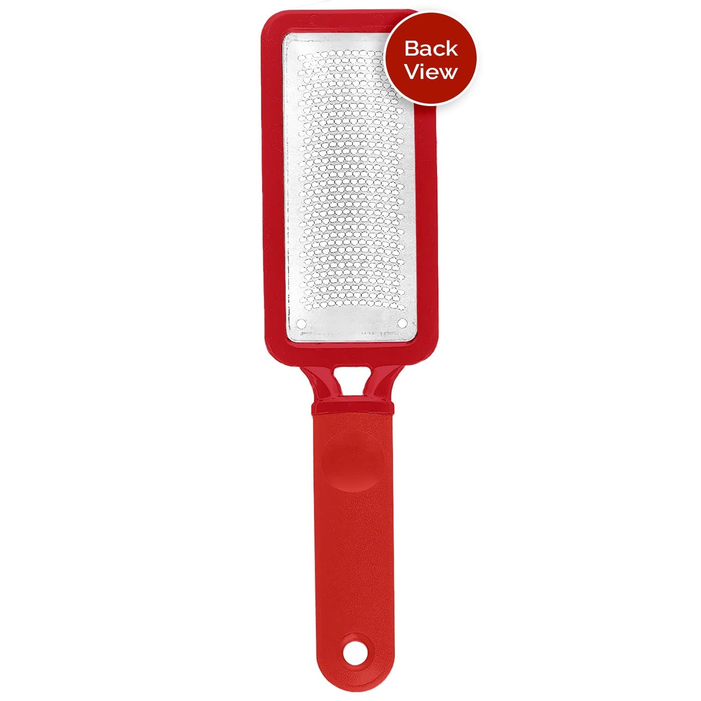 Microplane Colossal Foot File Scraper - The Original Stainless Steel Foot Rasp, Dead Skin/Callus Remover for Feet, Gentle Foot Scrubber, Pedicure Tools for Salon-Quality Foot Care, Black