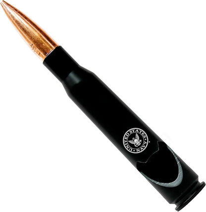 50.Cal American Flag Bottle Opener – American Flag Replica 50 BMG Opener - Patriotic Gift - Flag Bottle Opener