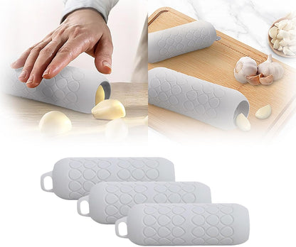 2024 Silicone Garlic Peeler,Garlic Skin Remover Roller Tube,Easy Quick to Peeled Garlic Cloves Roller Tube,Useful Garlic Peeling Kitchen Tool (2PC)