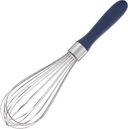 U-Taste 7" Mini Whisk for Cooking: 18/8 Stainless Steel Small Metal Kitchen Wisk, Tiny Hand Mixing Tool for Coffee, Egg, Sauce, 6-Wires Compact Head for Baking, Beating in Bowl, Mug, Jar (Set of 2)