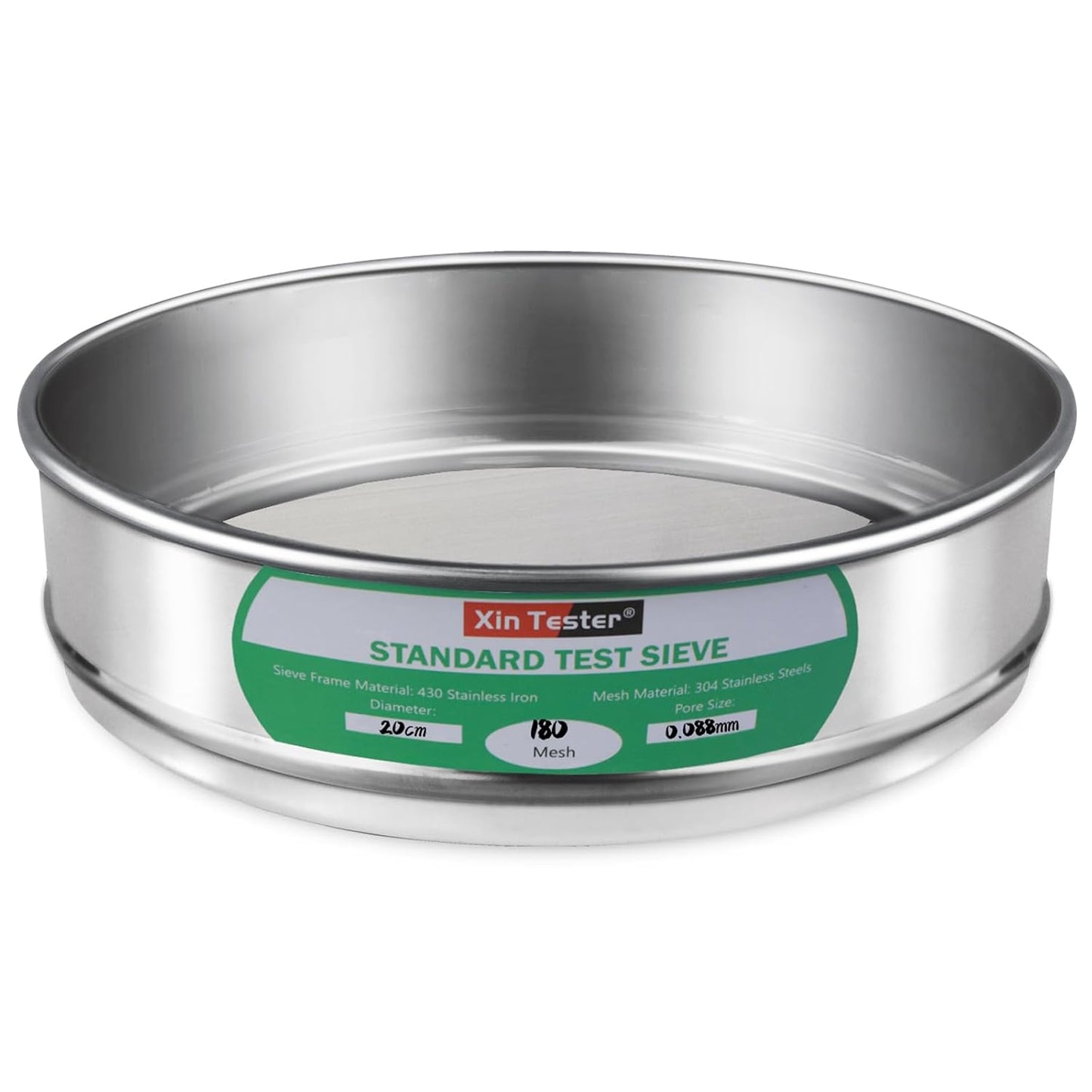 Xin Tester 325 mesh Standard Mesh Lab Sieves Laboratory Sample Test Analysis Sieve Dia 7.88 Inches