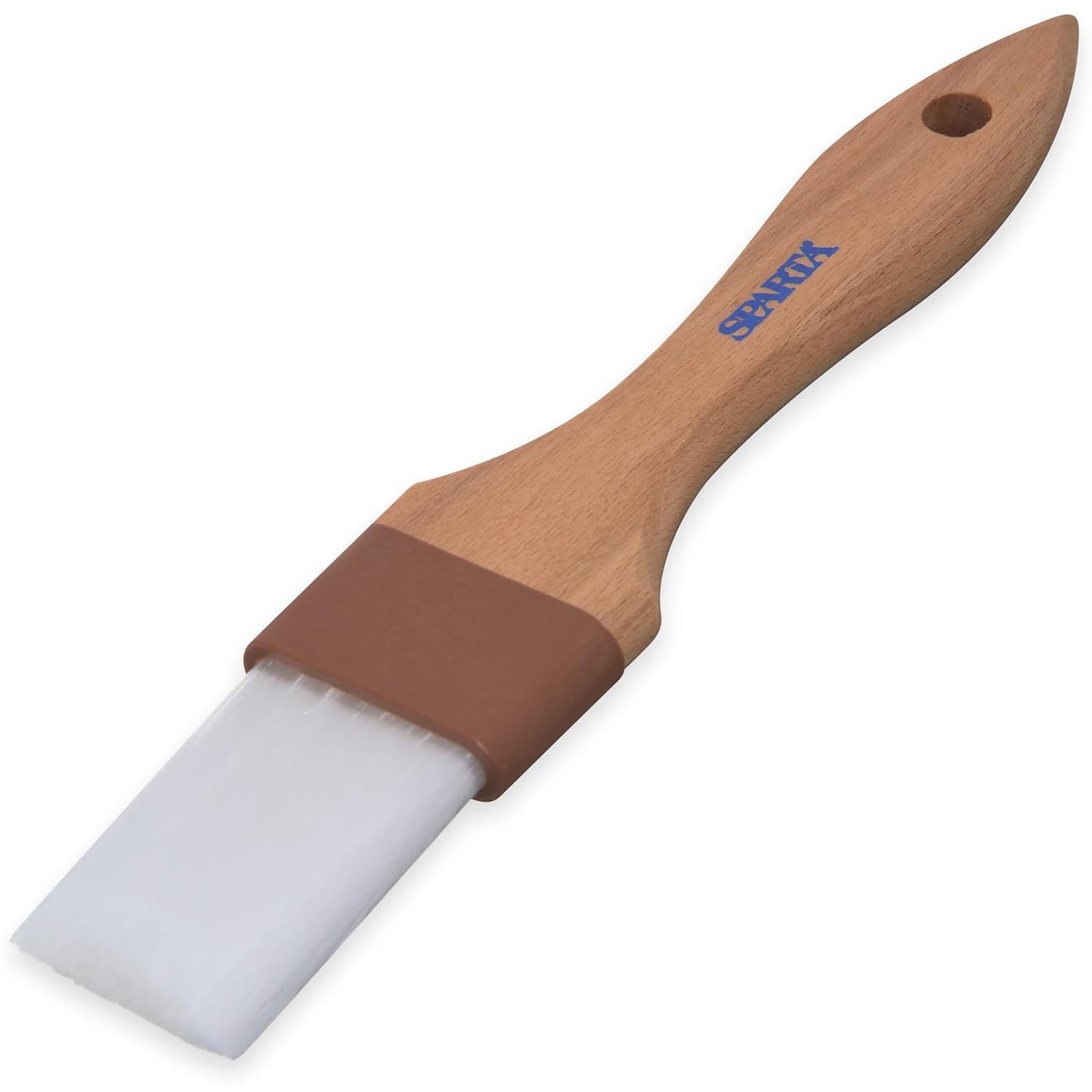 SPARTA Chef Series Basting Brush, Flat Nylon Bristle Pastry Brush for Cooking and Baking, 1.5" Wide, 1 Count