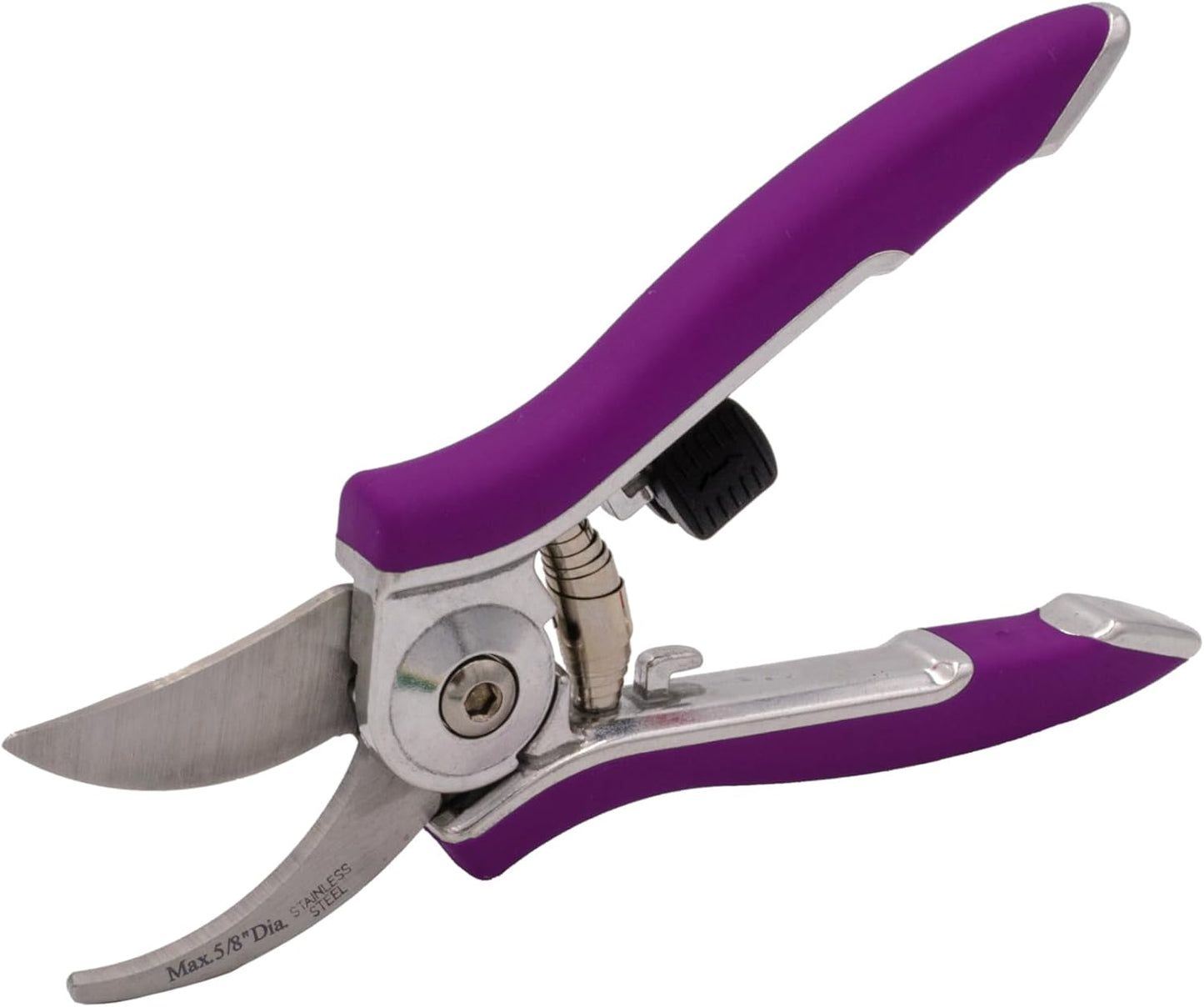 Dramm ColorPoint Stainless Steel Compact Garden Pruning Shears, Hand Pruner, Garden Clippers, with Heavy Duty Blade and Easy grip Handle, Yellow
