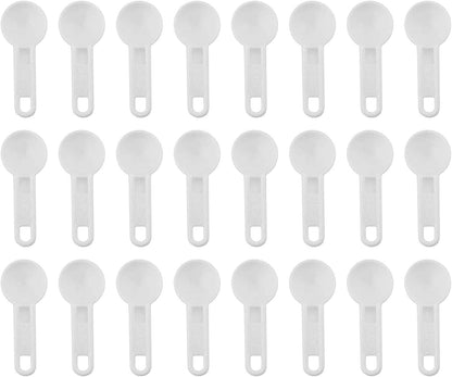 Cornucopia Brands Bulk Pack of Teaspoon Measuring Spoons (24-Pack); 5 ml / 5 cc Scoops Which Fit Inside a Spice Bottle
