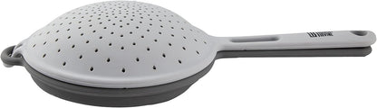 Cambridge Robert Irvine 2-in-1 Collapsible Colander, 0, BLACK