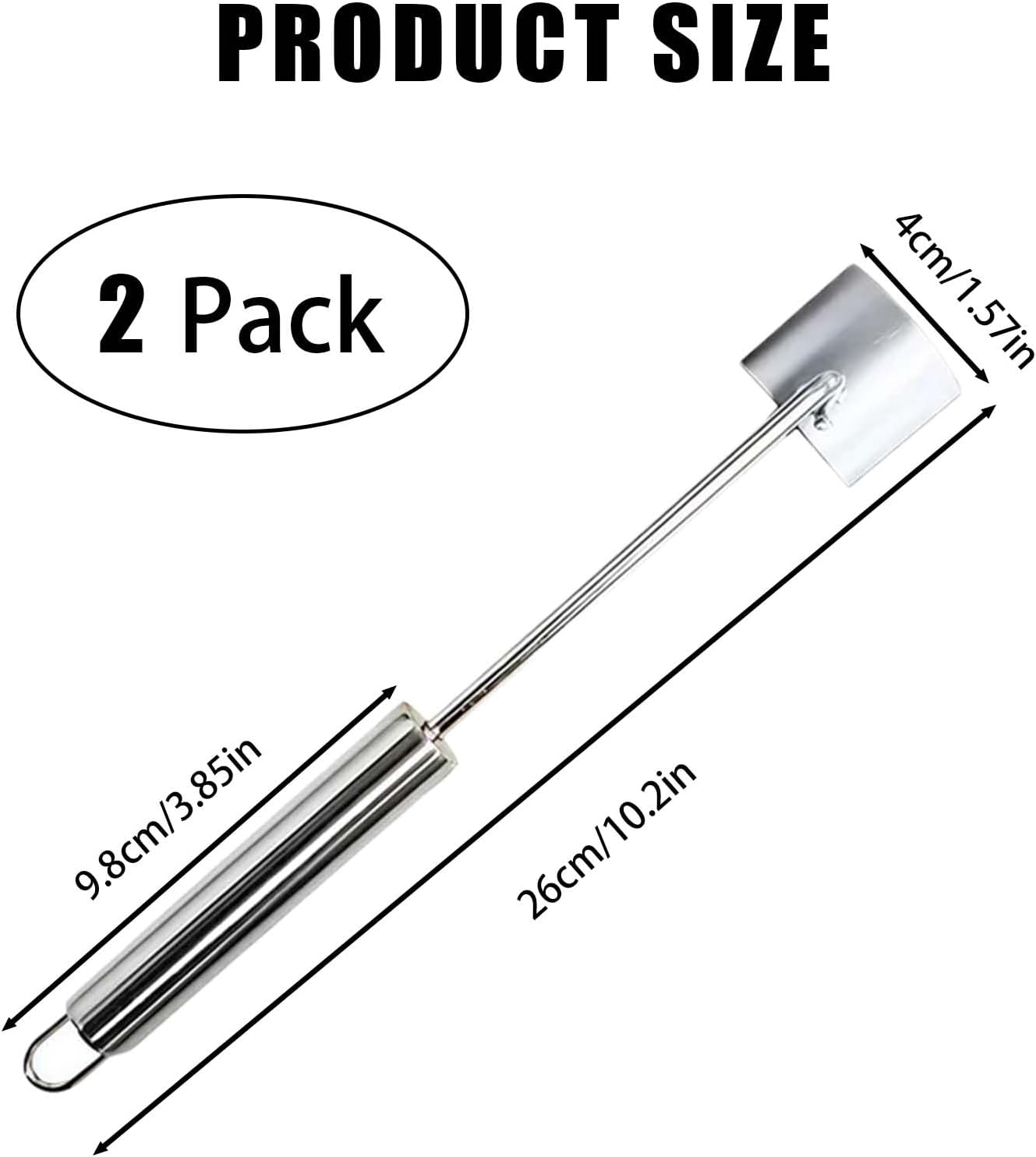 2025 NEW Long Handle Stainless Steel Corn Stripping Tool, Corn Stripping Tool, Stainless Steel Corn Cob Cutter, Corn Shucking Tool, Easy-to-Use Corn Cob Stripper, Efficient Corn Peeler, Set of 2