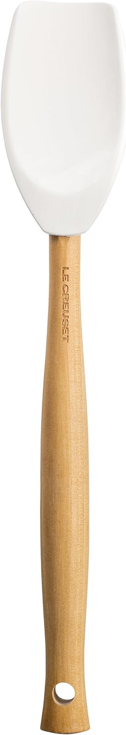 Le Creuset Silicone Craft Series Medium Spatula, 11 1/8" x 2 1/4", Cerise