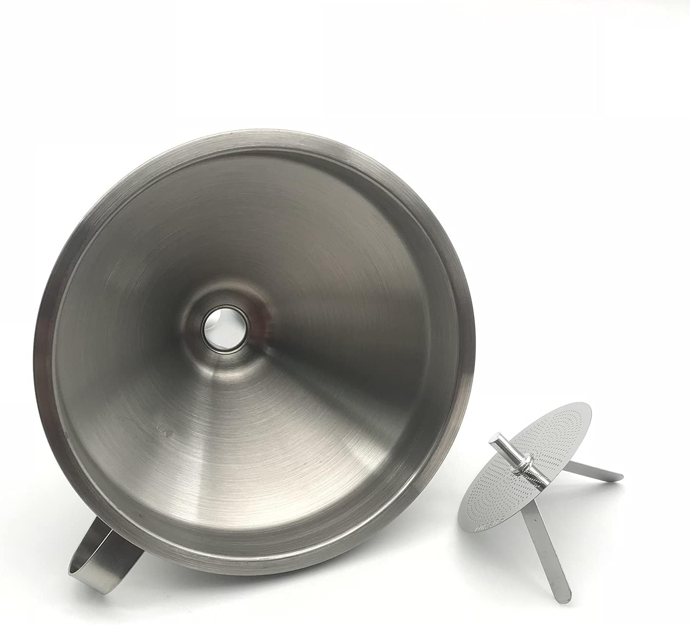 8.4in 80 Mesh Big Nylon Mesh Filter Ultra-Fine Sieve Sediments Strainer PP Frame for Straining Juice,Honey,Tea
