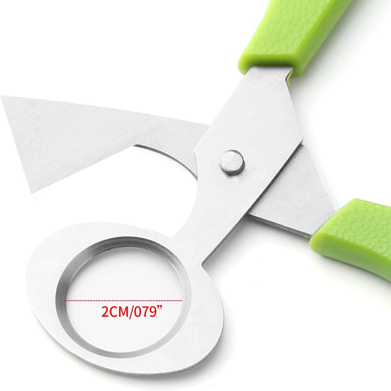 6Pcs Quail Egg Cutter Scissors Kitchen Egg Shears Tool (Green)