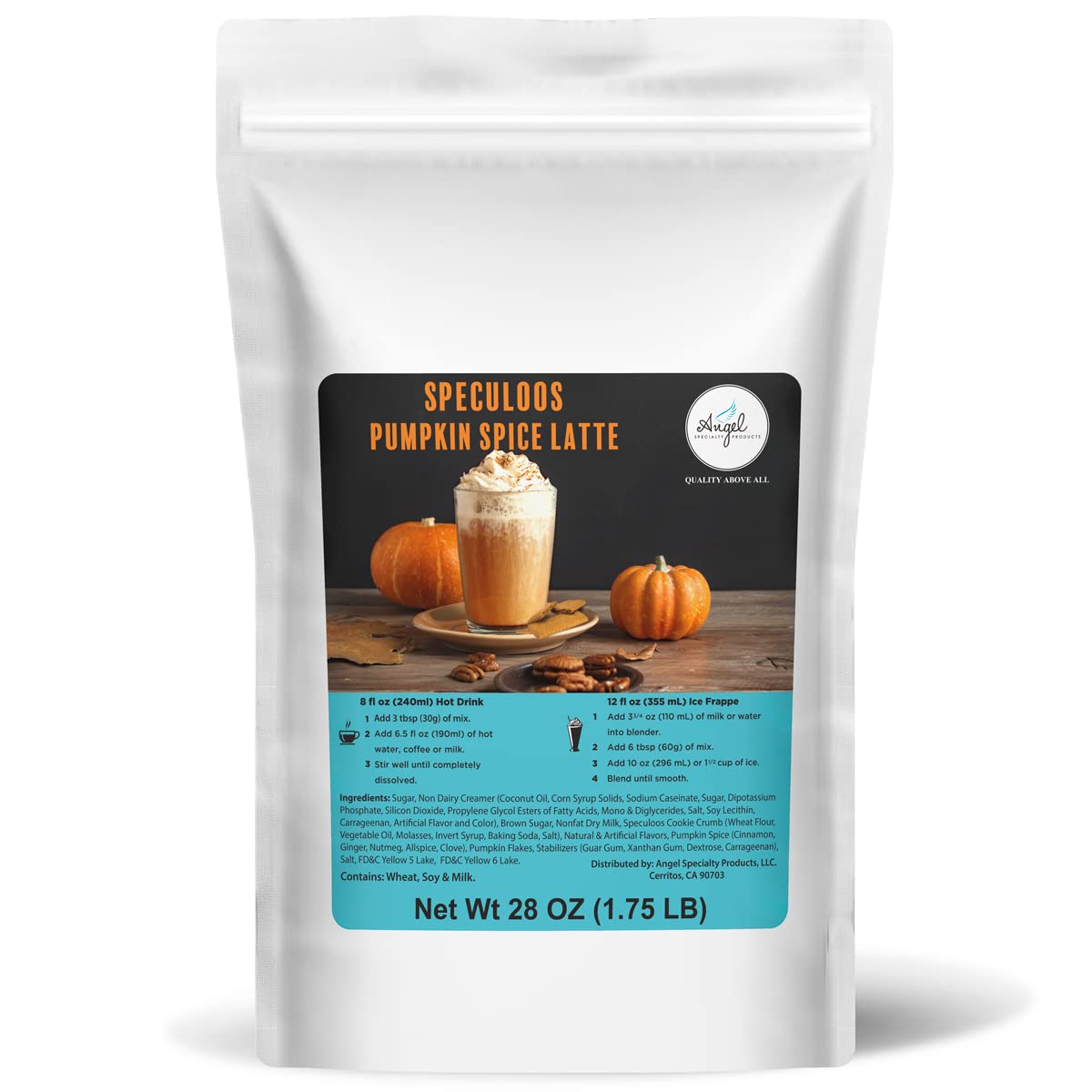Pistachio Blended Crème Mix by Angel Specialty Products [3 LB]