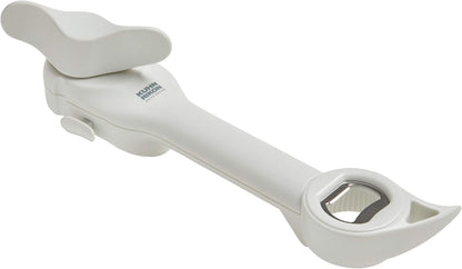 Kuhn Rikon Auto Safety Master Opener for Cans, Bottles and Jars, 9 x 2.75 inches, Red
