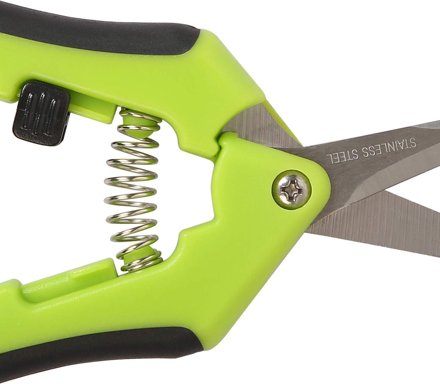KEILEOHO 4 Pack 6.5 Inch Bud Trimming Scissors, Professional Stainless Steel Gardening Hand Pruners Micro-Tip Pruning Snips with Straight Blades for Trimming Garden Herb Plants Flowers
