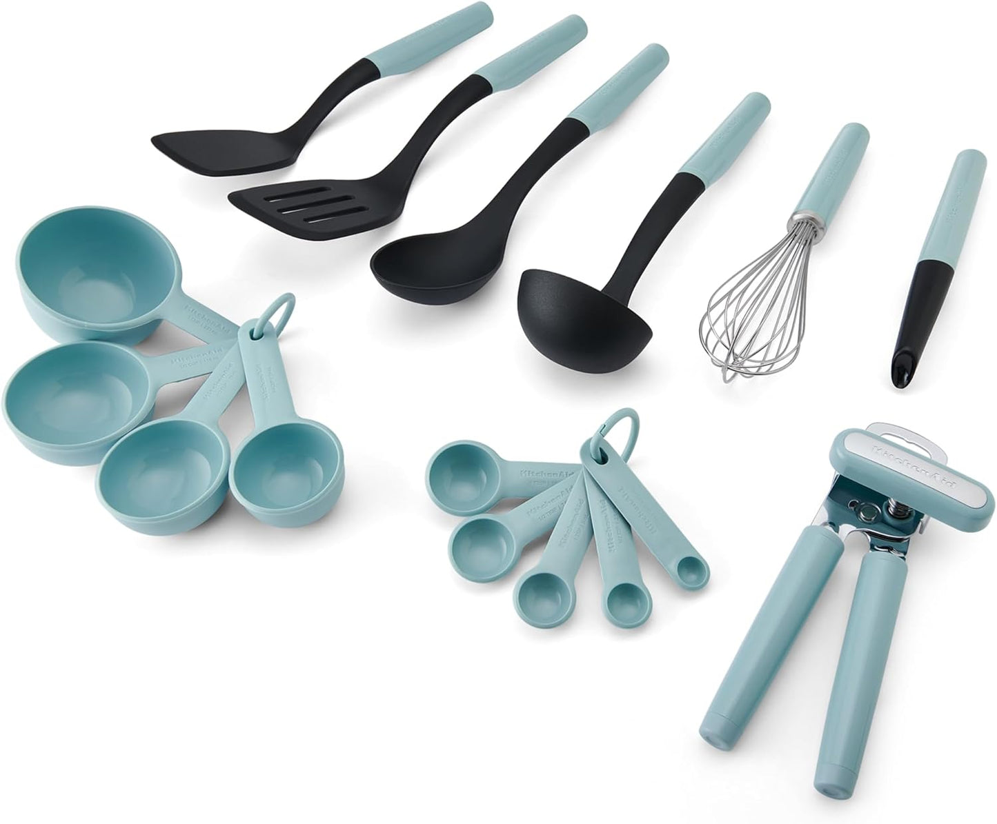 KitchenAid Classic Tool and Gadget Set, 15-Piece, Black