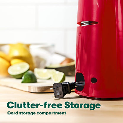 bella Electric Can Opener and Knife Sharpener, Removable Cutting Lever, Cord Storage, Stainless Steel Blade, Sage