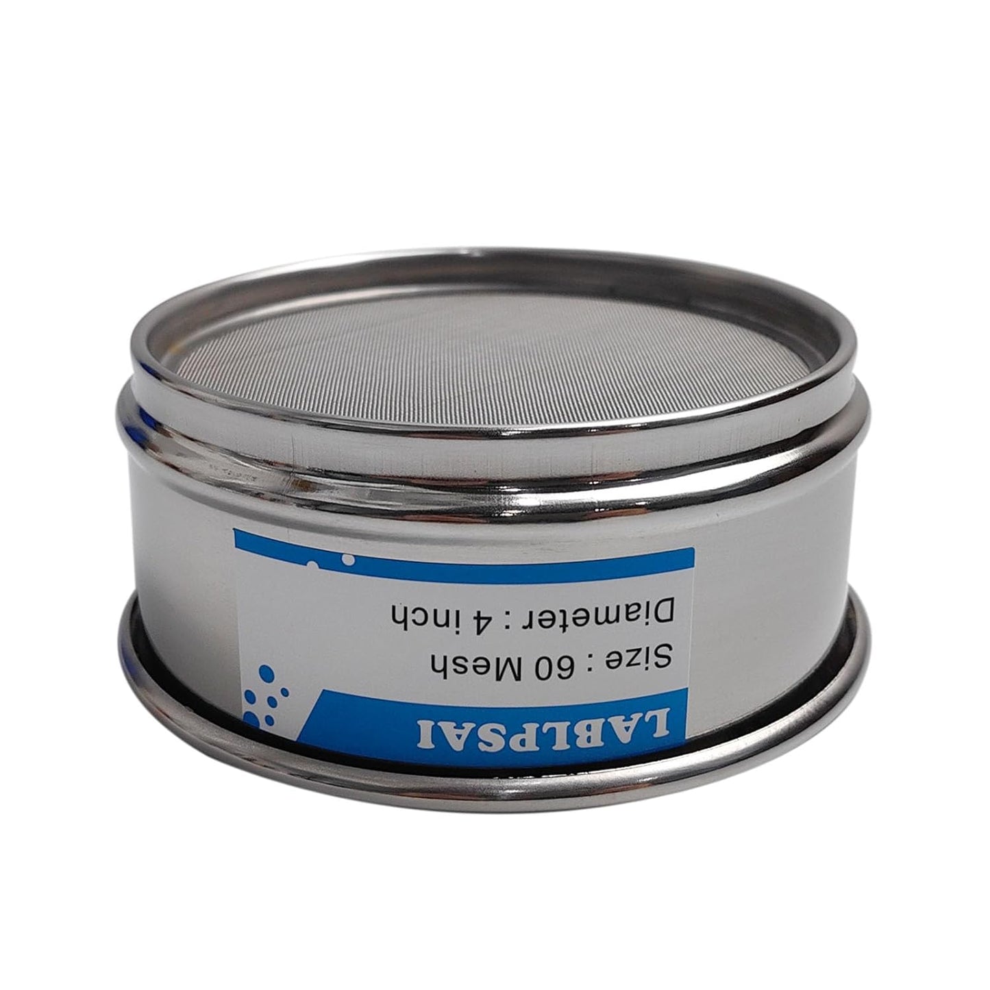 325 Mesh Lab Sieves 4" Diameter 304 Stainless Steel Wire Cloth Test Sieve for Industrial Laboratory Home